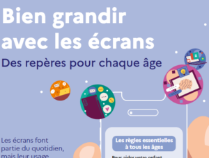 Flyer Bien grandir avec les écrans