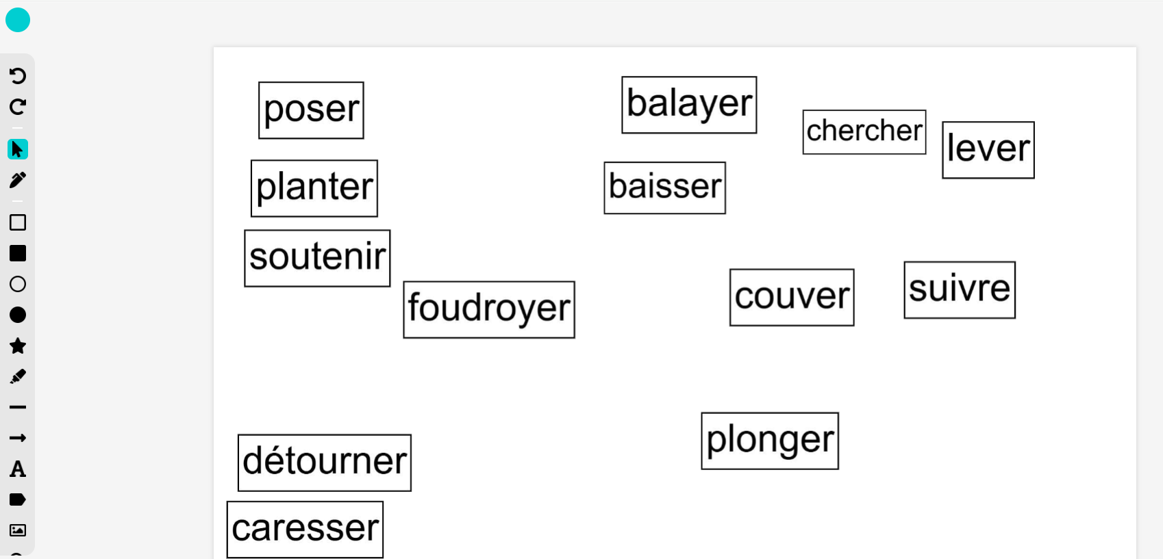 Digiboard, de la Digitale : pour créer des éléments à manipuler