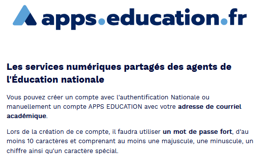 Apps Éducation
