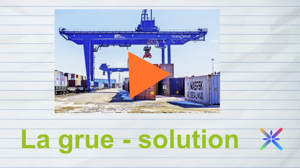 Lien vers la vidéo de solution